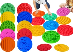 Colorful Silicone Sensory Disks