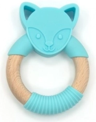 siliconen bijtring blauwe wolf Nature Planet