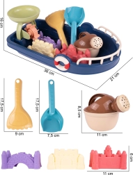 Boat beach set with accessories