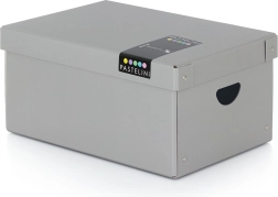 Large Laminate Box PASTELINI Gray