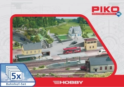 Piko Hobby kit de construction de la gare Neustadt, 5 éléments