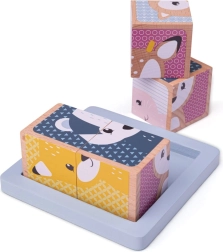 Houten blokken Woodland