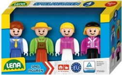 Set vert de figurines LENA compatible avec TRUXX