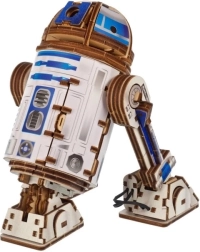 Ugears puzzle mécanique en bois STAR WARS R2‑D2 avec projecteur LED