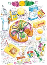 Puzzle Magnolia gâteau royal 1000 pièces