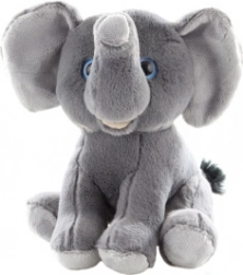 Pluche rode panda 18 cm