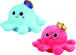 Slim pratende octopus 23 cm – herhaalt, licht op en danst