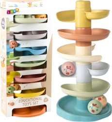Educational Ball Track with Rattles 7 Levels
