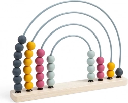 Houten regenboogtelraam BIGJIGS TOYS