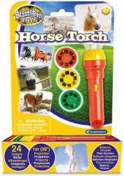 Zaklamp en projector BRAINSTORM – paarden en pony’s