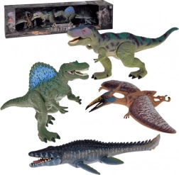 Set of 4 Dinosaur Figures – Large Moving Figurines