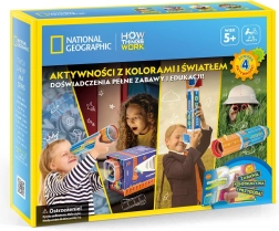 Coffret puzzle 3D avec couleurs et lumière