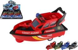 Plastic reddingsboot op traagheidsmotor 14 cm