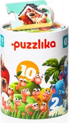 Puzzlika Freunde – mein erstes Zahlenpuzzle 1–10, 20 Teile