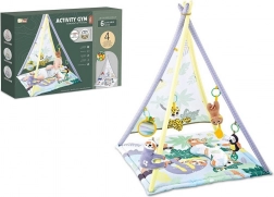 Speelmat met tent, muziek en accessoires