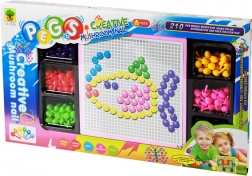 Color Mosaic with Pegs 210 pcs