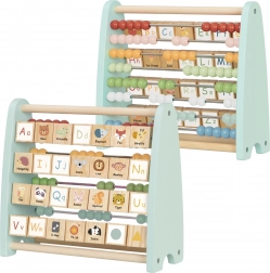 Houten educatieve telraam en alfabet Tooky Toy