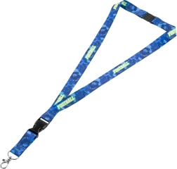 Nekkoord met karabijnhaak – voetbalmotief