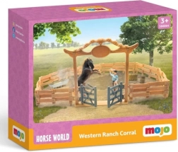 Western Ranch for Children with Horse and Cowboy