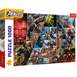 puzzel 1000 stukjes - Marvel Avengers helden