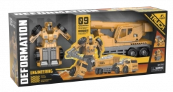 Transformerende vrachtwagenkraan - robot