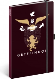 Notitieboek Harry Potter Griffoendor, gelijnd 13 × 21 cm