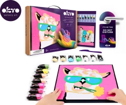 Schilderen met massa op nummer Lama 29 × 29 cm