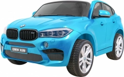 Elektrische kinderauto BMW X6M XXL voor 2 kinderen met afstandsbediening – Blauw