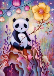 Heye puzzle Panda Endormie 1000 pièces