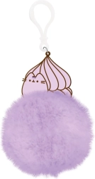 Pusheen pompon sleutelhanger