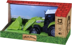 Kindertractor met laadbak met geluiden en licht