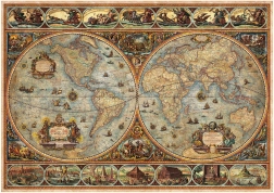 Educa Puzzle Historical World Map 1000 Pieces