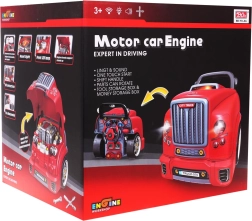 Interactieve werkplaatsset voor de kleine monteur – Rood