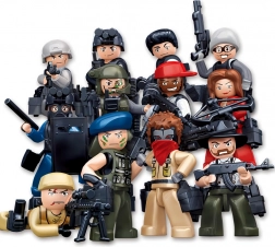 Sluban Figuren Agent en Dief