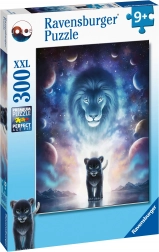 Ravensburger puzzel Leeuw – moed 300 stukjes