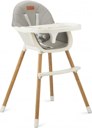 Multifunctionele kinderstoel MoMi REKI grijs