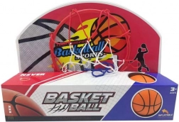 Basketbalring met bal