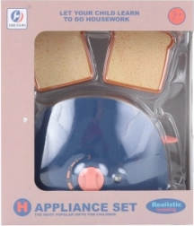 Kunststof speelgoedbroodrooster op batterijen