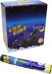 Gloeiende staafjes in een buis