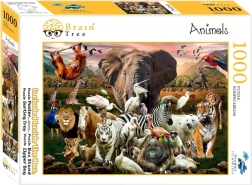 Puzzle Animaux 1000 pièces