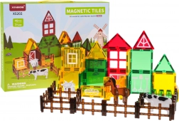 Magnetische bouwset Boerderij 46 stuks