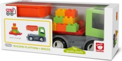 Igráček MultiGO Bouwset met plaat en blokken