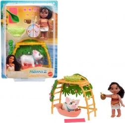 Disney Princess Moana 2 – Simea & Pua badspeelset