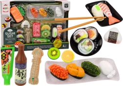 sushiset voor kinderen, speelgoedset 22 stuks