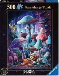Ravensburger glowing puzzle Magical Mushrooms 500 pieces