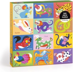 Chinese Zodiac Puzzle 500 Pieces