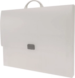 Koffer Opaline Frosty transparant voor documenten formaat A3