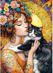 Puzzle La Belle et la Bête 1000 pièces de Cherry Pazzi