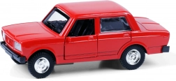 LADA car with light and sound, opening doors, pull-back motor, 12 cm