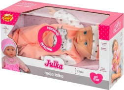 Poppenbaby Julka – pratende leerpop
